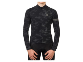 AGU Essential Reflective fietsshirt lange mouwen - zwart