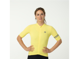 AGU Performance Solid  dames fietsshirt korte mouwen - yellowtail