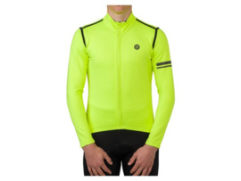 AGU Performance waterafstotend fietsshirt lange mouwen - fluor