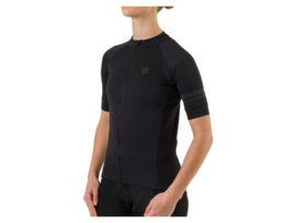 AGU Essential Core dames fietsshirt korte mouwen - zwart