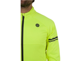 AGU Essential heren winter fietsjack - fluor