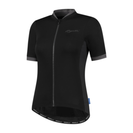 Rogelli Essential dames fietsshirt korte mouwen - zwart