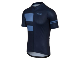 AGU Essential Stripes fietsshirt korte mouwen - deep blue