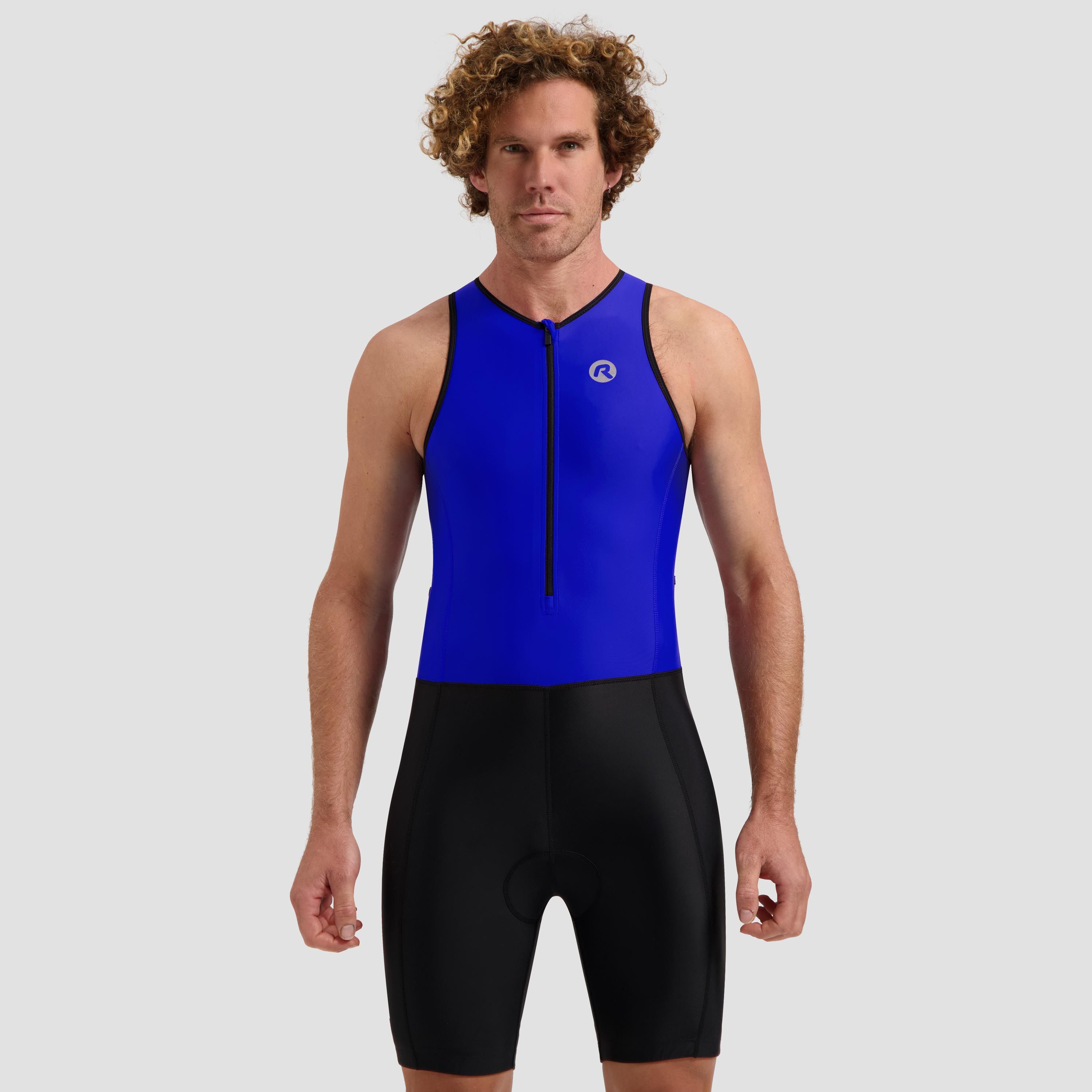 Rogelli Florida triathlon suit - zwart/blauw