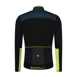 Rogelli Cadence/Ultracing winter fietskledingset - blauw/fluor/zwart