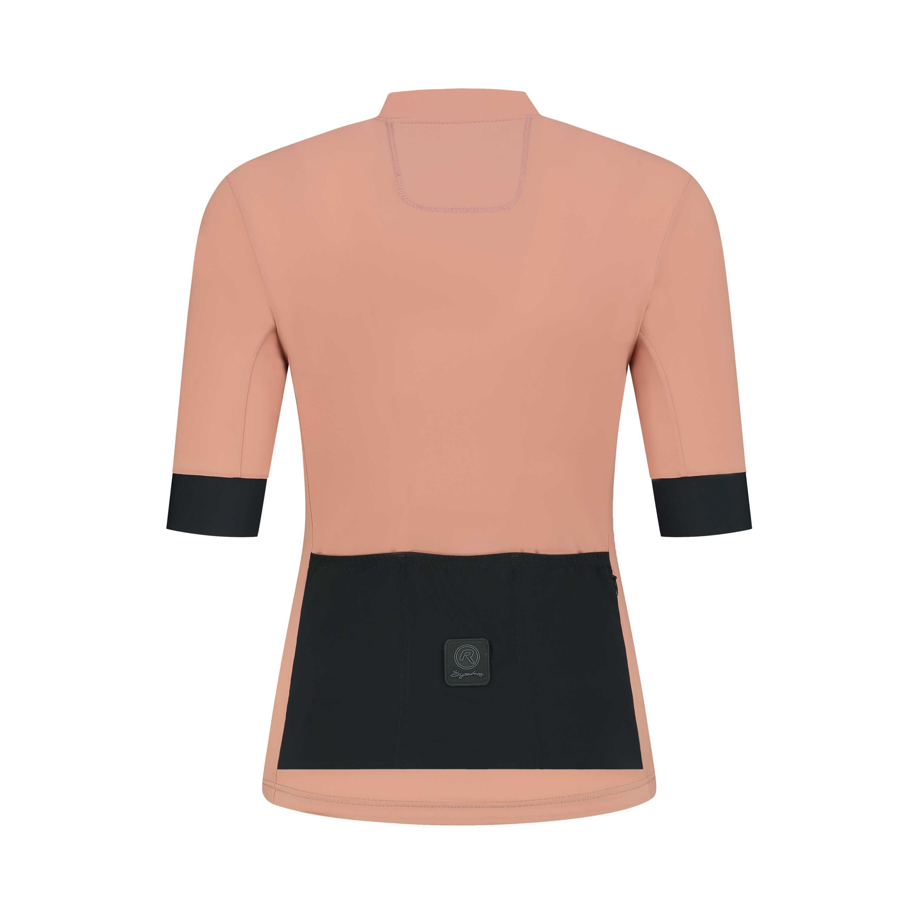 Rogelli Signature dames zomer fietskledingset - roze/zwart