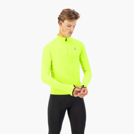 Rogelli Core hardloopshirt heren lange mouwen - fluor