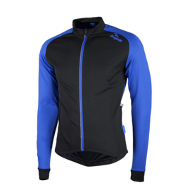 Rogelli Caluso 2.0 fietsshirt lange mouwen - zwart/blauw