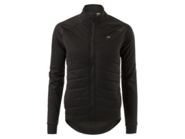 AGU Deep Winter Heated Led dames winter fietsjack - zwart