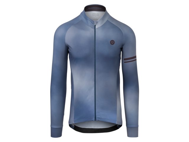AGU Performance Gradient heren fietsshirt lange mouwen - steel blue