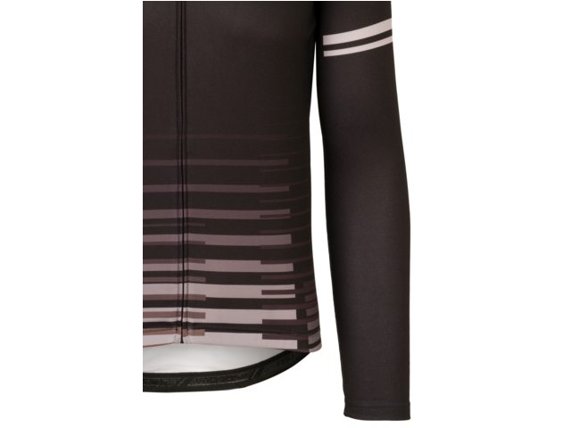 AGU Faded Blocks heren fietsshirt lange mouwen - zwart