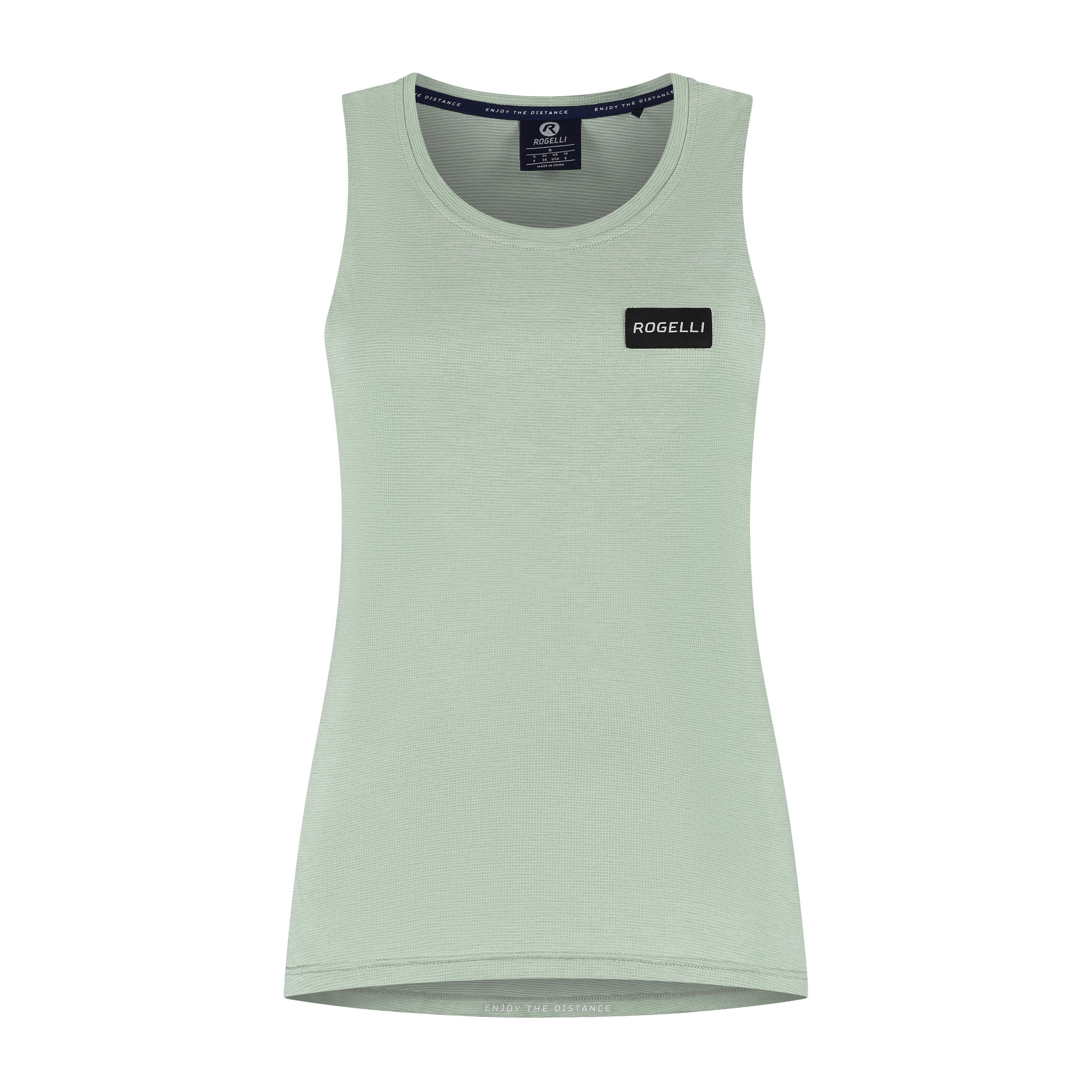 Rogelli Distance hardloop singlet dames - groen