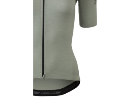 AGU SIX6 Merino dames fietsshirt korte mouwen - Highland green