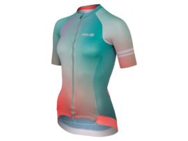 AGU Performance Gradient dames fietsshirt korte mouwen - multicolor