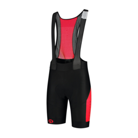 Rogelli Tyro heren bibshort - zwart/rood