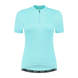 Rogelli Core dames fietsshirt korte mouwen – lichtblauw