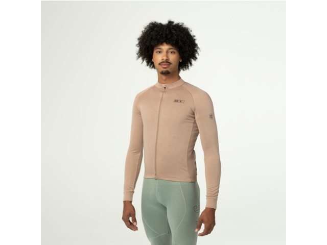 AGU Classic SIX6  heren fietsshirt lange mouwen - classic toffee