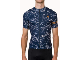 AGU Marble fietsshirt korte mouwen - blauw