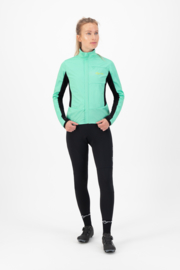 Rogelli Barrier/Nero dames winter fietskledingset - mint/zwart