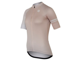 AGU Essential Gradient dames fietsshirt korte mouwen - chalk white