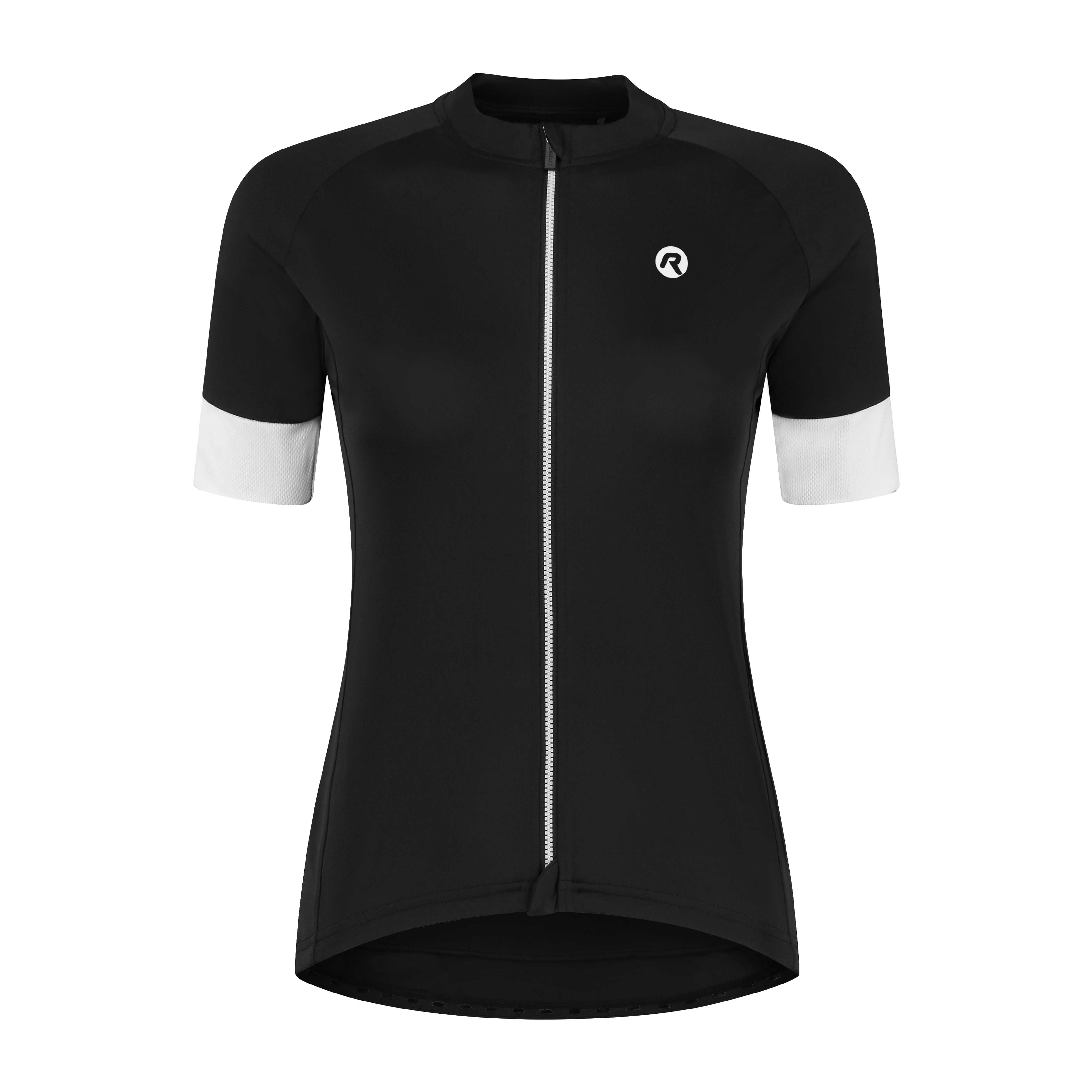 Rogelli Modesta dames zomer fietskledingset - zwart/wit