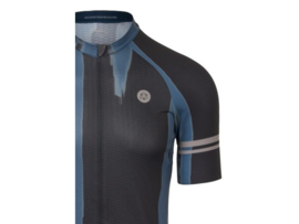 AGU Performance Vertical Paint fietsshirt korte mouwen - steel blue