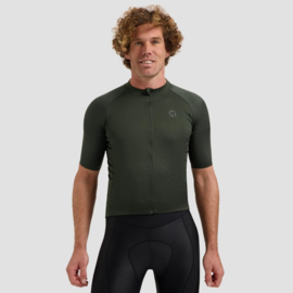 Rogelli Essential II heren fietsshirt korte mouwen - groen