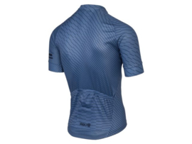 AGU Essential Chippie Lines heren fietsshirt korte mouwen - specchio blue