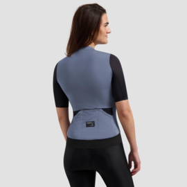Rogelli Distance II dames fietsshirt korte mouwen - paars/zwart