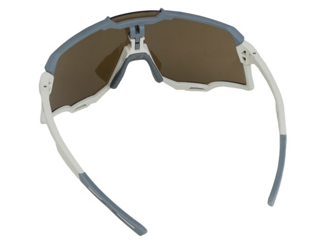 AGU Dynamic Bronze fietsbril - wit/grijs