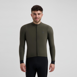 Rogelli Signature heren fietsshirt lange mouwen - groen