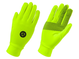 AGU Essential Stretch winter fietshandschoenen - fluor