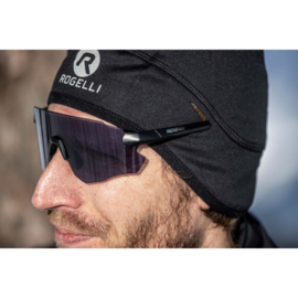 Rogelli Lazio softshell fietshelmcap - zwart