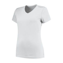 Rogelli Promo dames hardloopshirt korte mouwen - wit