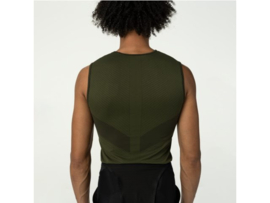 AGU Everyday mouwloos ondershirt - legergroen