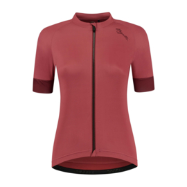 Rogelli Modesta dames fietsshirt korte mouwen - cerise