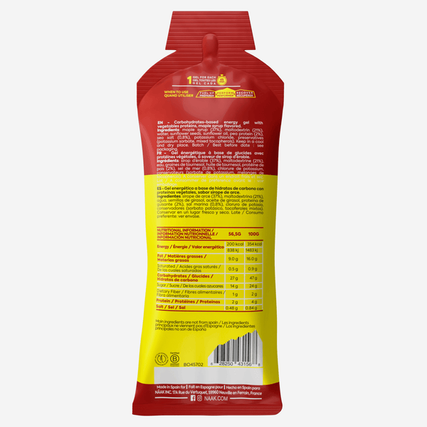 Näak Ultra Energy Gel - Salted Maple - 12 stuks