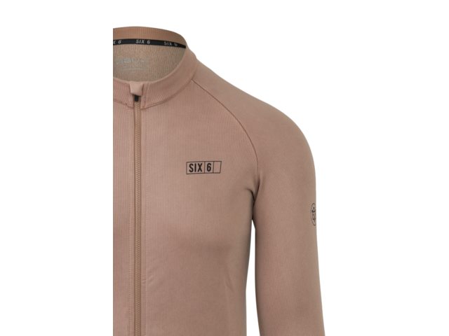 AGU Classic SIX6  heren fietsshirt lange mouwen - classic toffee