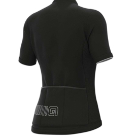 Alé Solid Block dames fietsshirt korte mouwen - zwart