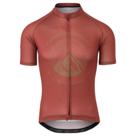 AGU Venture gravel fietsshirt korte mouwen - cinnabar