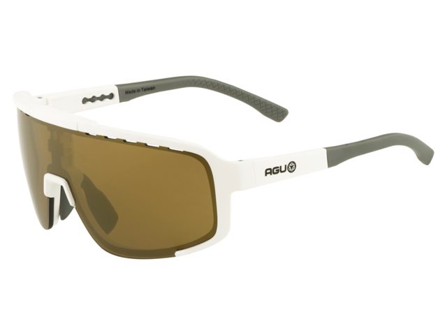 AGU Bold 2.0 Bronze fietsbril - wit