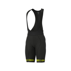 Alé PRR Strada bibshort - zwart/fluor