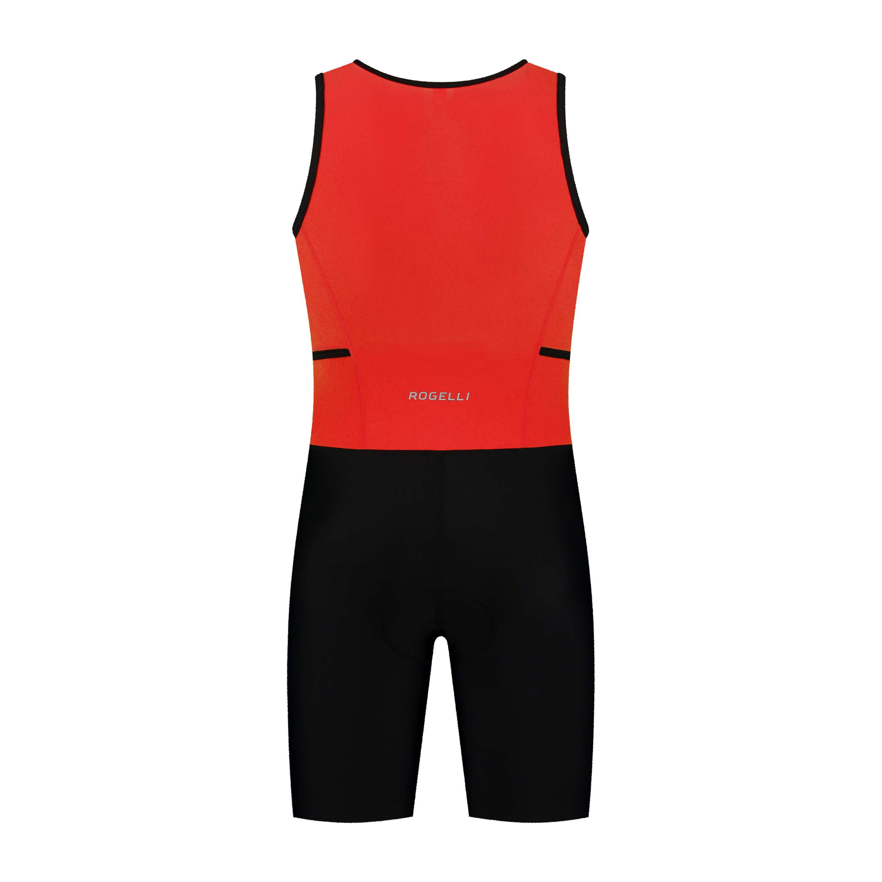 Rogelli kinder triathlon suit - rood/zwart