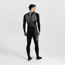 Rogelli Hero II heren fietsbroek lang - zwart/groen