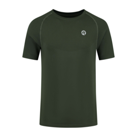 Rogelli Essential hardloopshirt heren korte mouw - groen