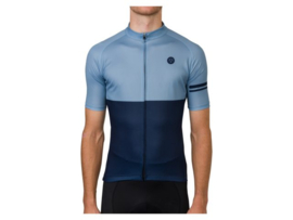 AGU Duo fietsshirt korte mouwen - blauw