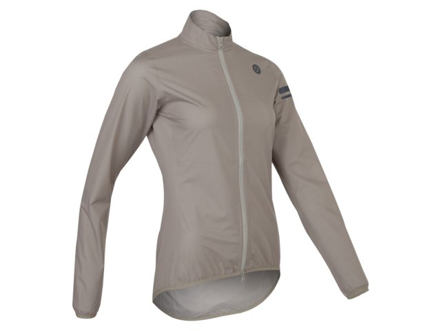 AGU Performance Ultralight dames regen fietsjack - elephant grey