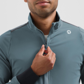 Rogelli Distance II heren winter fietsjack - blauw