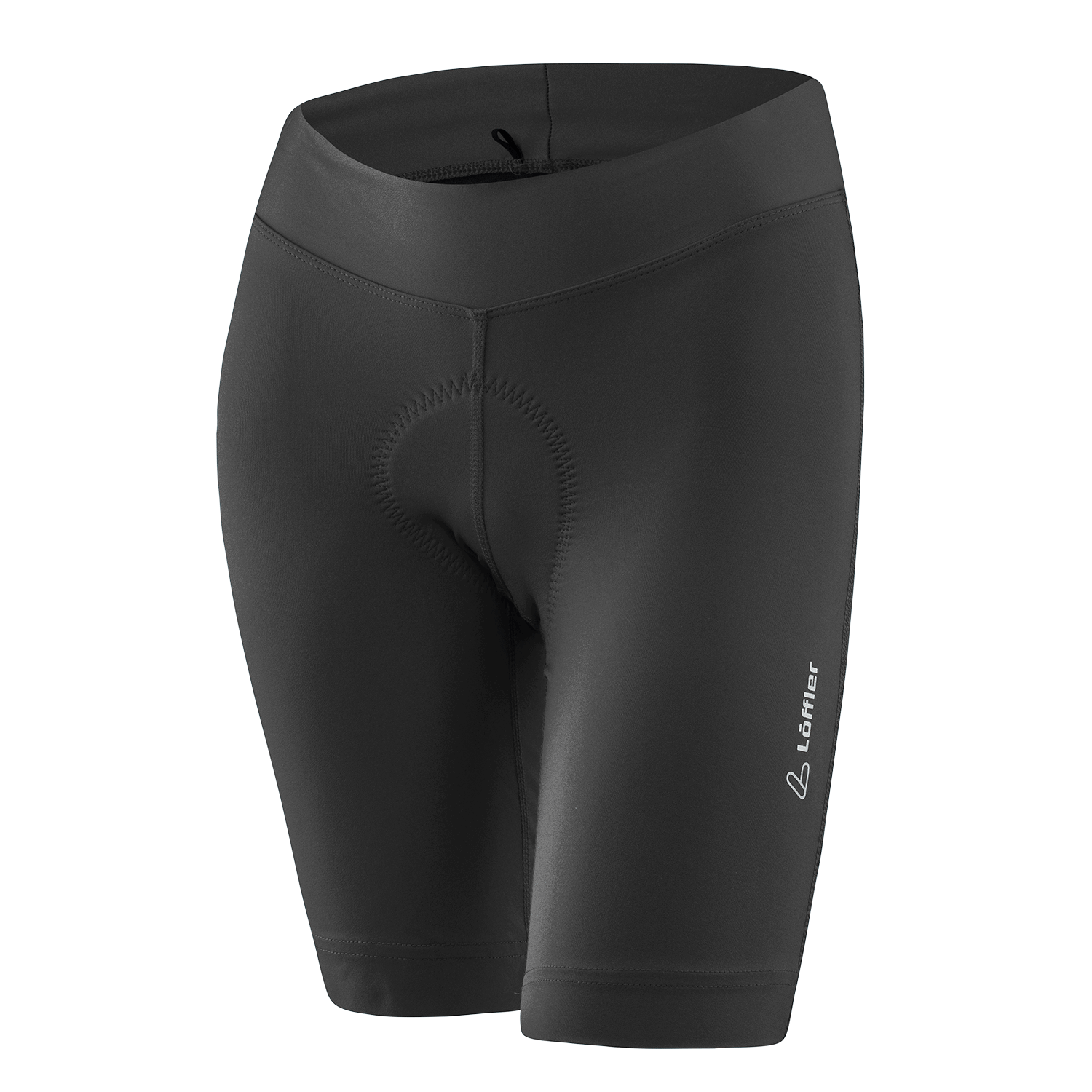 Löffler Basic Serenade HZ dames zomer fieskledingset - zwart/blauw