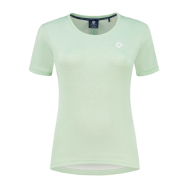 Rogelli Aya hardloopshirt dames korte mouw - groen